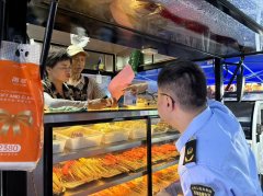 对园区内限上住宿餐饮企业活单元和10户中大型餐